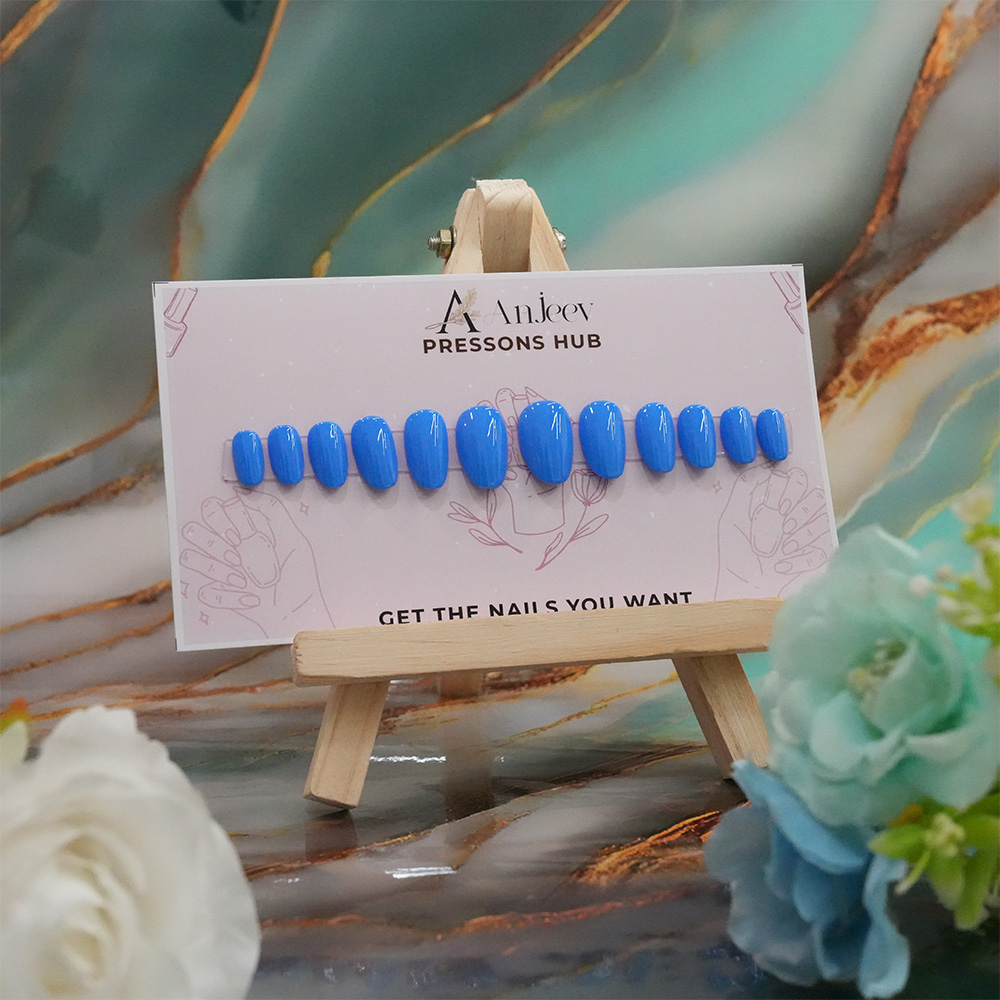 Anjeev Premium Quality – Classic Azure Nails